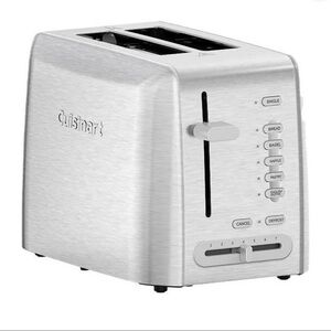 Cuisinart 2-Slice Stainless Toaster Model RBT-1200PC Like New